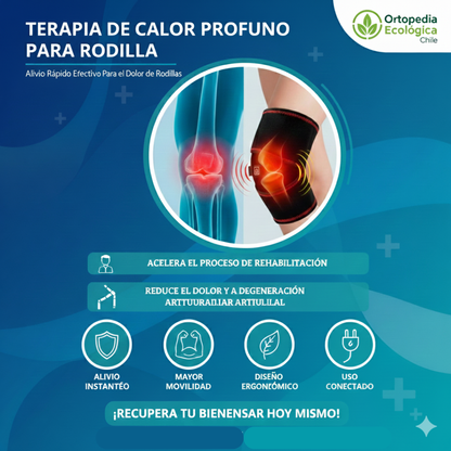 Alivia tu Dolor de Rodillas - Rodillera Termica Premium®